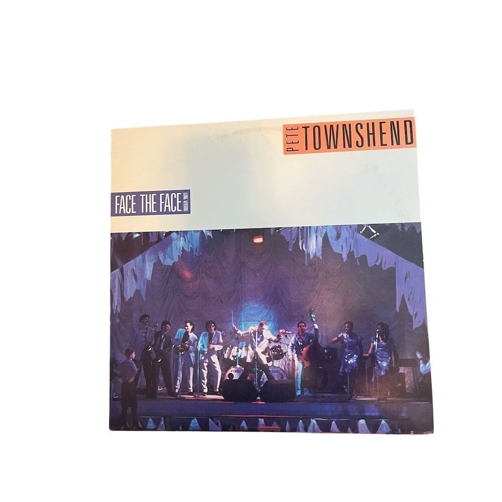 Pete Townshend Face The Face‎ 12" Vinyl Single Rock 1985 ATCO Records